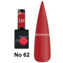 Kenzai UV Gel Nail Polish No 62 True Red 15ml