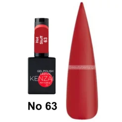 Kenzai UV Gel Nail Polish No 63 Hot Stuff 15ml