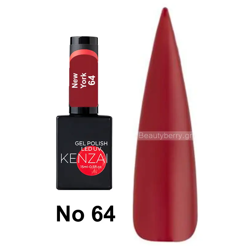 Kenzai UV Gel Nail Polish No 64 New York 15ml