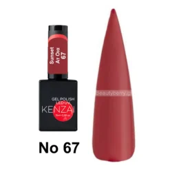 Kenzai UV Gel Nail Polish No 67 Sunset Ατ Οια 15ml