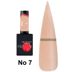 Kenzai UV Gel Nail Polish No 7 Hello 15ml