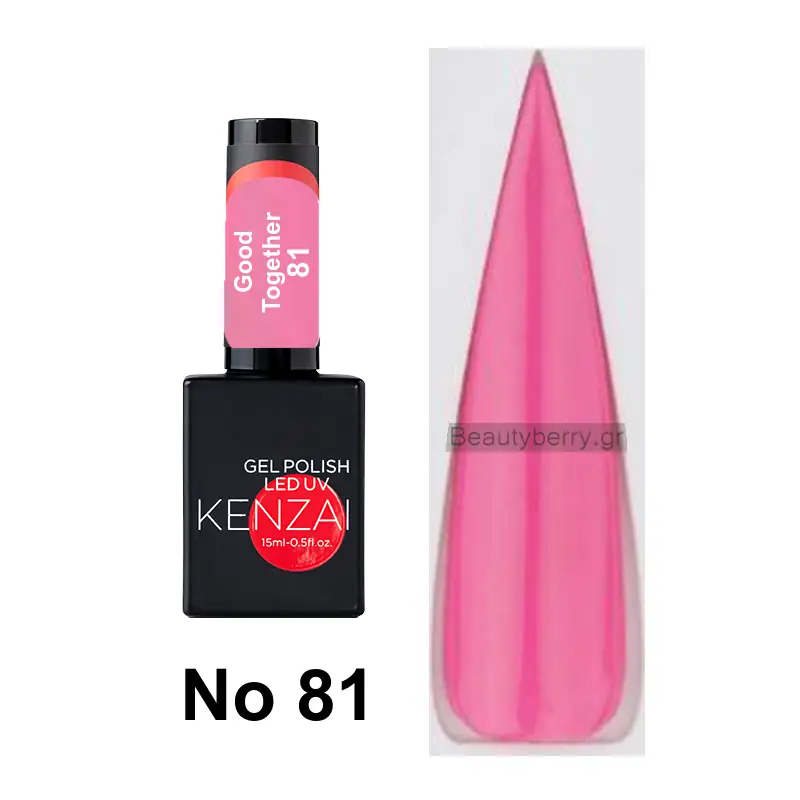 Kenzai UV Gel Nail Polish No 81 Good Together 15ml