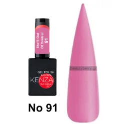 Kenzai UV Gel Nail Polish No 91 She'S Out Of Control 15ml